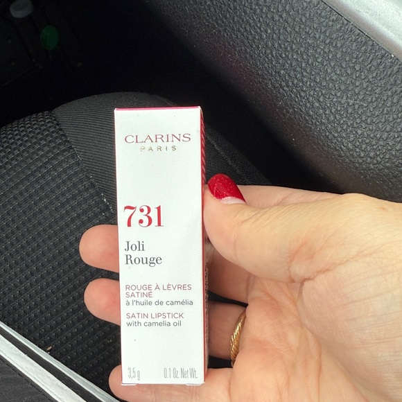 Clarins Paris Joli Rouge Satin Lipstick color: Rose Berry 731 - Picture 1 of 1